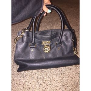 Black Michael Kors Hamilton
